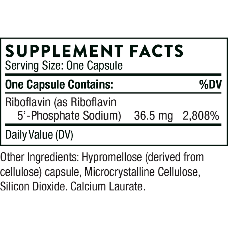 Riboflavin 5'-Phosphate (60 Capsules)