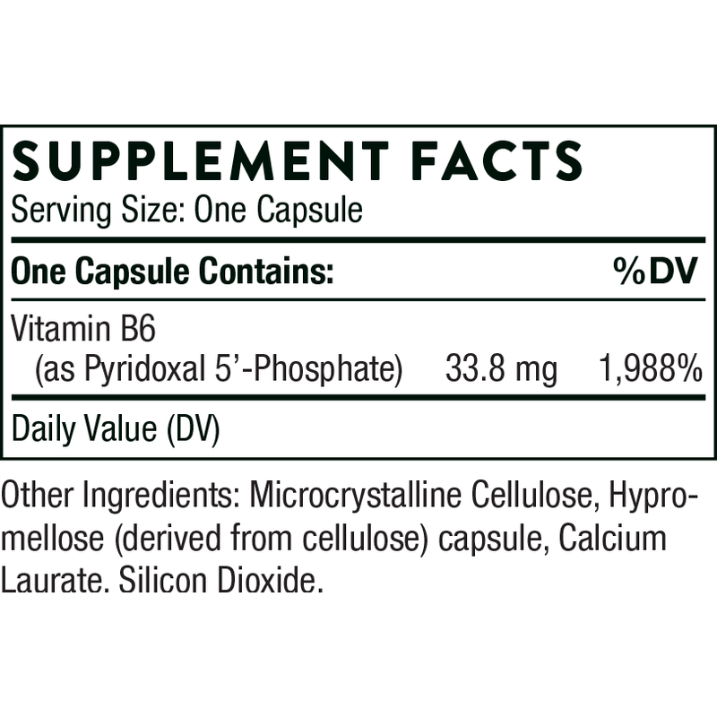 Pyridoxal 5'-Phosphate (180 Capsules)