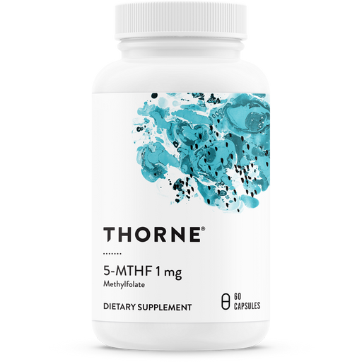 5-MTHF-Vitamins & Supplements-Thorne-1 mg - 60 Capsules-Pine Street Clinic