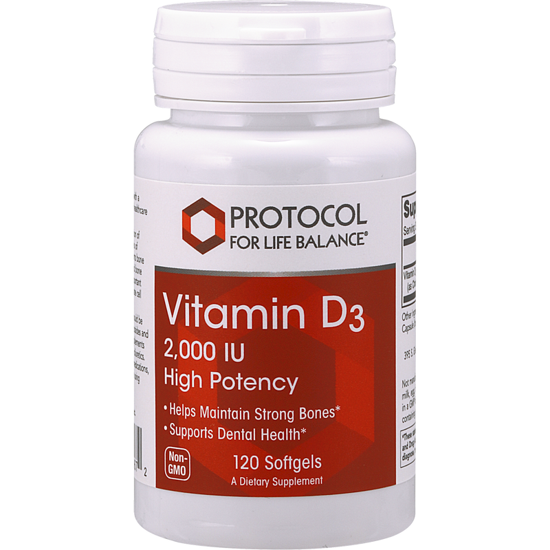 Vitamin D3 (120 Softgels)