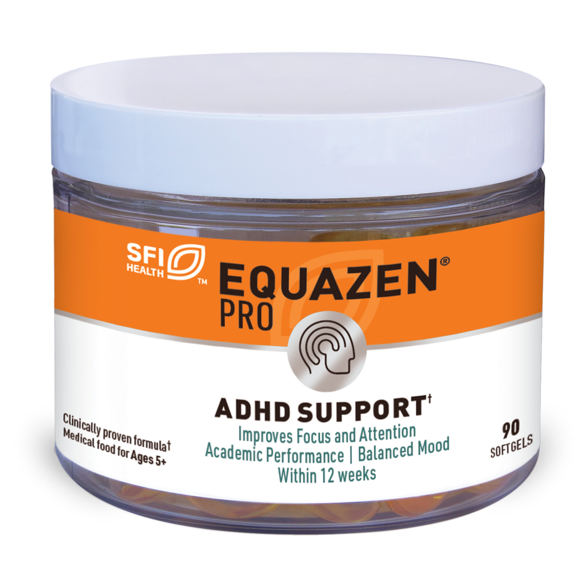Klaire Labs - SFI Health - Equazen Pro ADHD Support - 90 Softgels