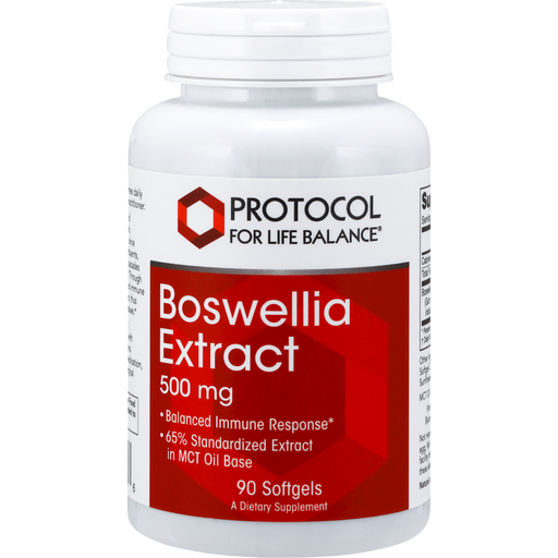 Boswellia Extract (500 mg) (90 Softgels)-Vitamins & Supplements-Protocol For Life Balance-Pine Street Clinic