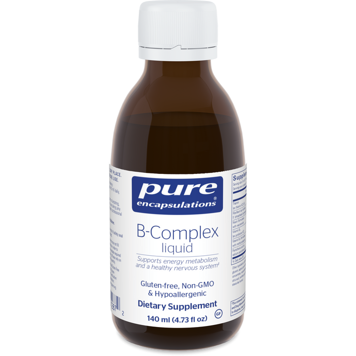 B-Complex Liquid (140 ml)-Vitamins & Supplements-Pure Encapsulations-Pine Street Clinic