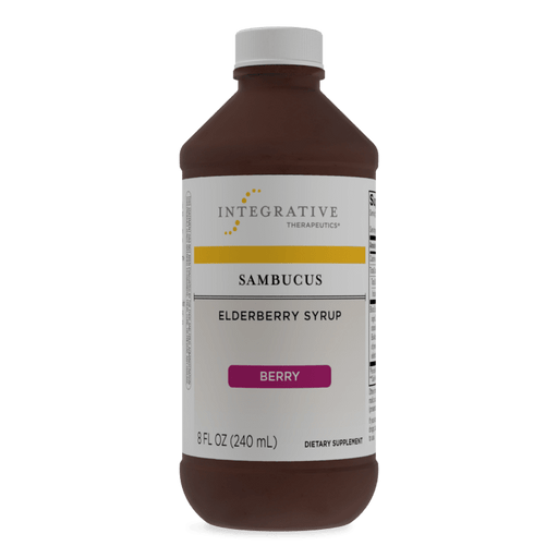 Sambucus Black Elderberry Syrup-Integrative Therapeutics-120 ml-Pine Street Clinic