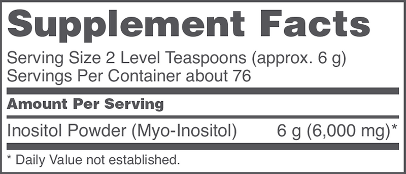 Myo-Inositol Powder (1 Pounds)