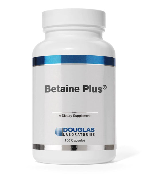 Betaine Plus-Vitamins & Supplements-Douglas Laboratories-100 Capsules-Pine Street Clinic