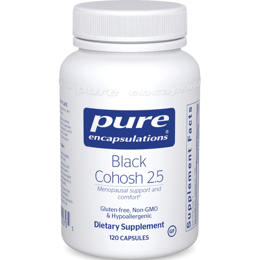 Black Cohosh 2.5 (120 Capsules)-Vitamins & Supplements-Pure Encapsulations-Pine Street Clinic
