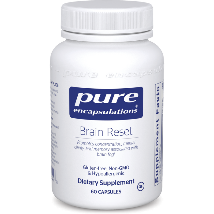 Brain Reset (60 Capsules)-Vitamins & Supplements-Pure Encapsulations-Pine Street Clinic