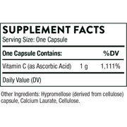 Ascorbic Acid (Vitamin C) (60 Capsules)