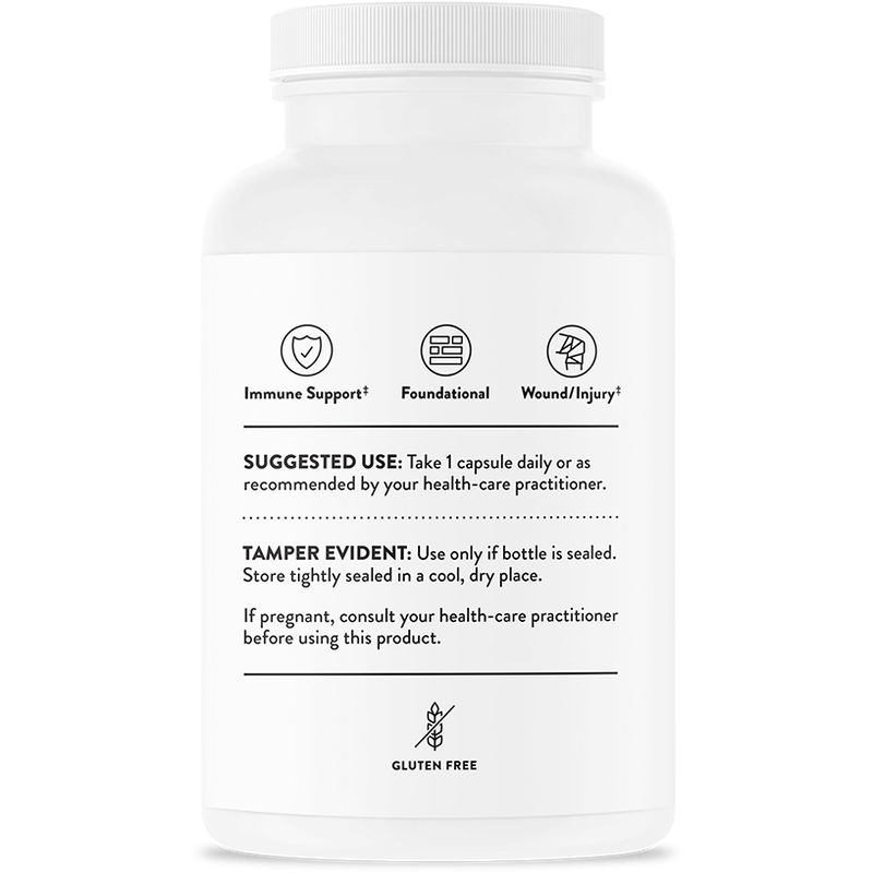 Ascorbic Acid (Vitamin C) (60 Capsules)