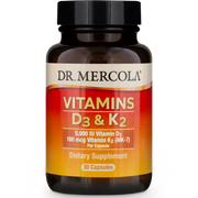 Vitamins D3 and K2 (30 Capsules)