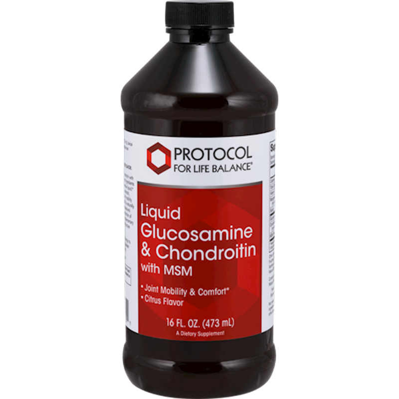 Liquid Glucosamine & Chondroitin with MSM (16 Ounces)