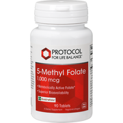 5-Methyl Folate (1,000 mcg) (90 Tablets)