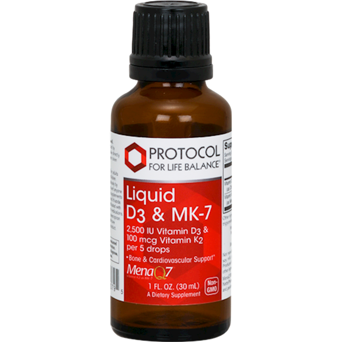 Liquid Vit D3 & Mk-7 (1 Ounces)