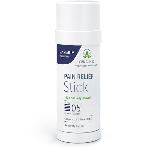 Level 5 Pain Relief Stick Ointment (1.41 Ounces)-Vitamins & Supplements-CBD Clinic-Pine Street Clinic