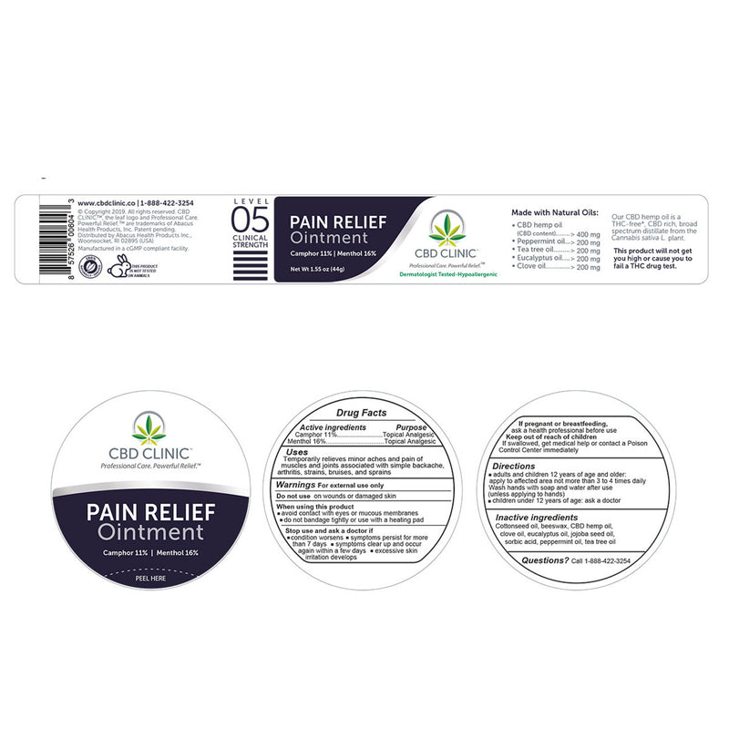 Level 5 Pain Relief Ointment