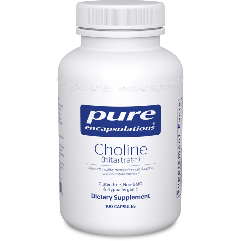 Choline (bitartrate) (100 Capsules)