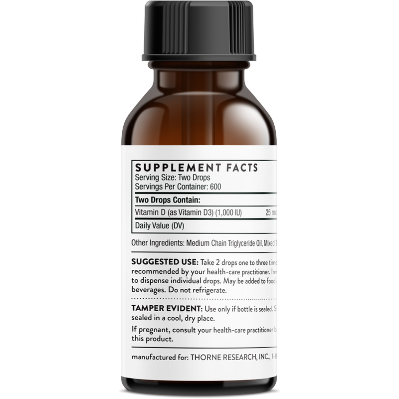 Vitamin D Liquid (1 Fluid Ounce)