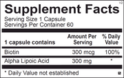 Lipoic Acid (300 mg) (60 Capsules)