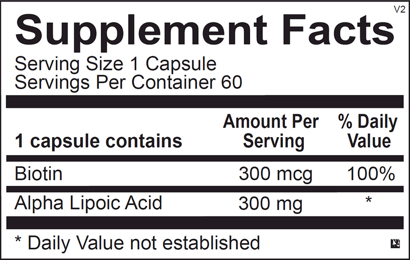 Lipoic Acid (300 mg) (60 Capsules)