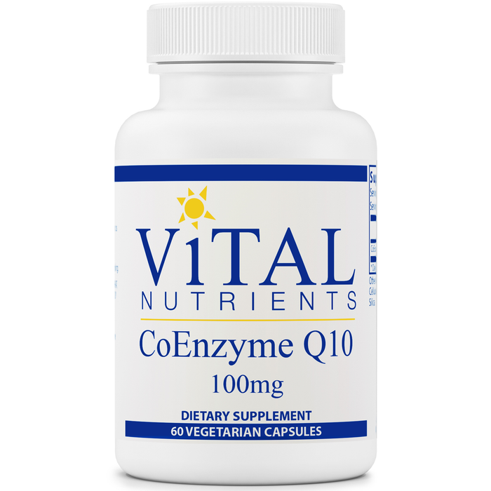 Ubiquinol CoQ10-Vitamins & Supplements-Vital Nutrients-100 mg - 60 Capsules-Pine Street Clinic