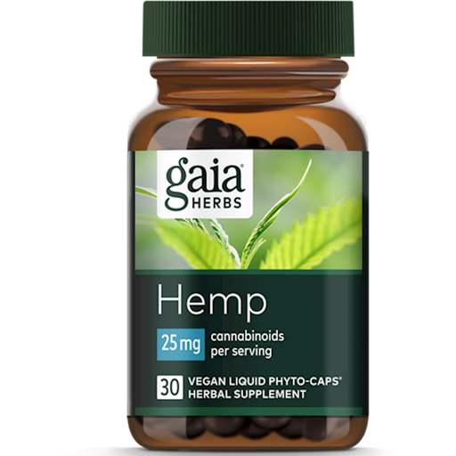 Hemp (25 mg) (30 Capsules)-Gaia PRO-Pine Street Clinic