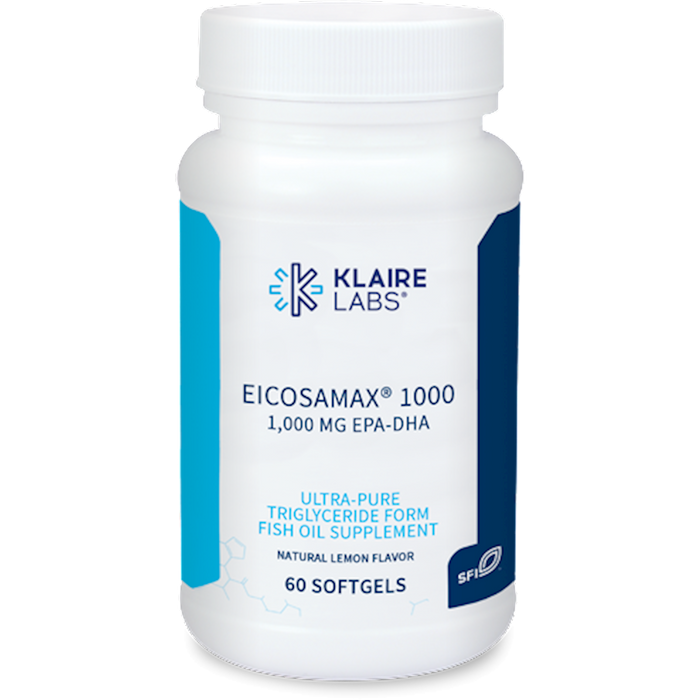 Eicosamax 1000 (60 Softgels)-Klaire Labs - SFI Health-Pine Street Clinic
