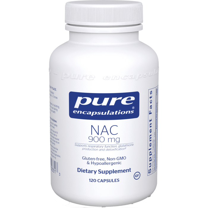 NAC (n-acetyl-l-cysteine) 900 mg-Pure Encapsulations-Pine Street Clinic