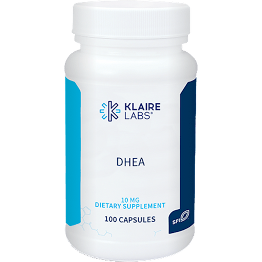 DHEA (10 mg) (100 Capsules)-Klaire Labs - SFI Health-Pine Street Clinic