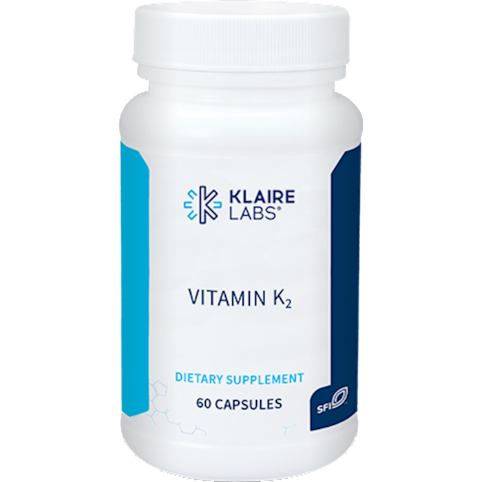 Vitamin K2 (50 mcg) (60 Capsules)-Klaire Labs - SFI Health-Pine Street Clinic