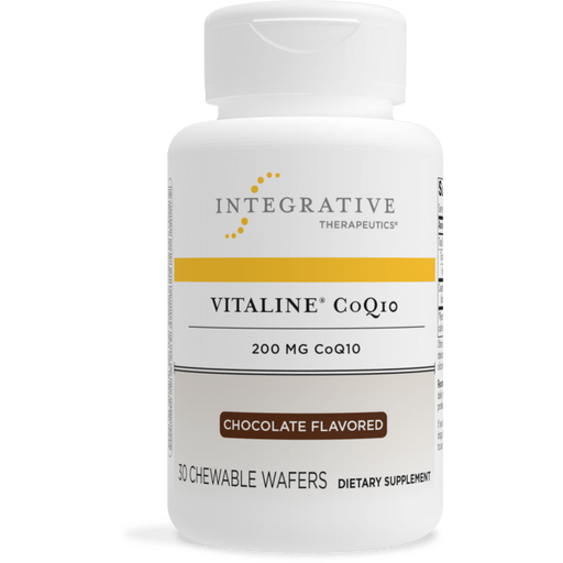 Vitaline CoQ10 (200 mg) (Chocolate) (30 Chews)-Vitamins & Supplements-Integrative Therapeutics-Pine Street Clinic