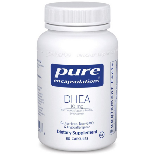 DHEA (10 mg)-Vitamins & Supplements-Pure Encapsulations-60 Capsules-Pine Street Clinic