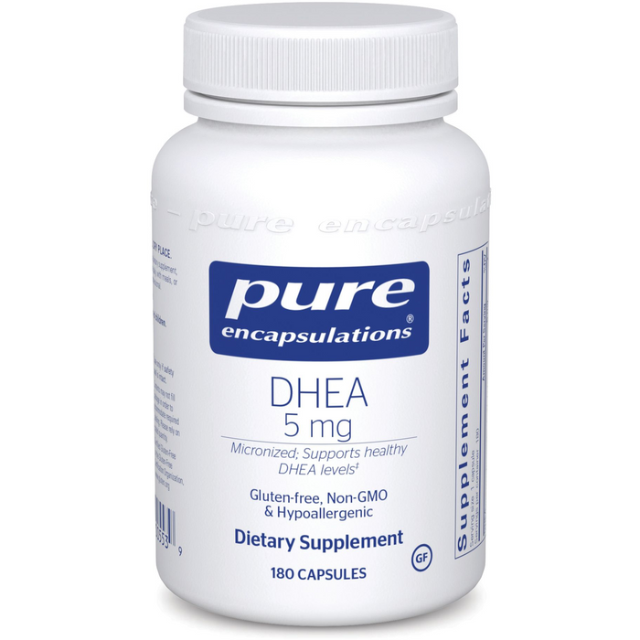 DHEA (5 mg)-Vitamins & Supplements-Pure Encapsulations-60 Capsules-Pine Street Clinic