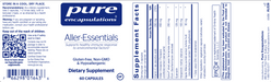 Aller-Essentials-Pure Encapsulations-Pine Street Clinic