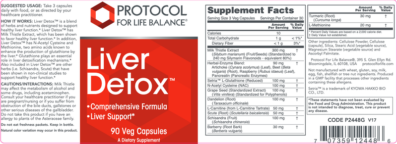 Liver Detox Support (90 Capsules)