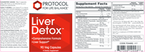 Liver Detox Support (90 Capsules)-Vitamins & Supplements-Protocol For Life Balance-Pine Street Clinic