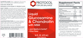 Liquid Glucosamine & Chondroitin with MSM (16 Ounces)