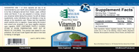 Vitamin D 1000 IU (180 Capsules)-Vitamins & Supplements-Ortho Molecular Products-Pine Street Clinic