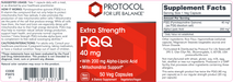 Extra Strength PQQ (50 Capsules)-Vitamins & Supplements-Protocol For Life Balance-Pine Street Clinic