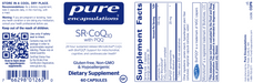 SR-CoQ10 with PQQ (60 Capsules)-Vitamins & Supplements-Pure Encapsulations-Pine Street Clinic