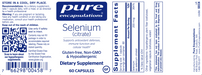 Selenium (citrate)-Pure Encapsulations-Pine Street Clinic