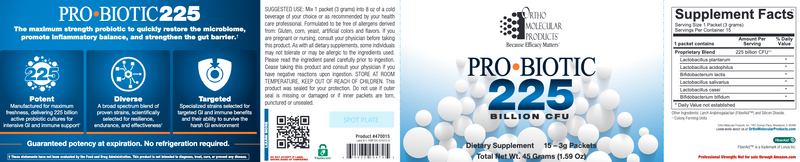 Probiotic 225 (15 Packets)