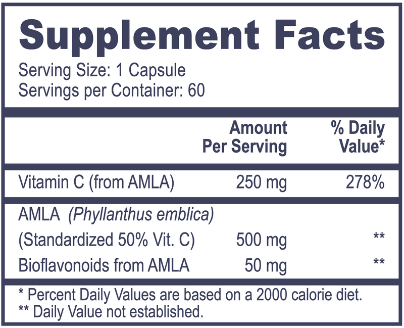 AMLA-C (60 Capsules)