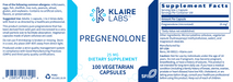 Pregnenolone (25 mg) (100 Capsules)-Vitamins & Supplements-Klaire Labs - SFI Health-Pine Street Clinic