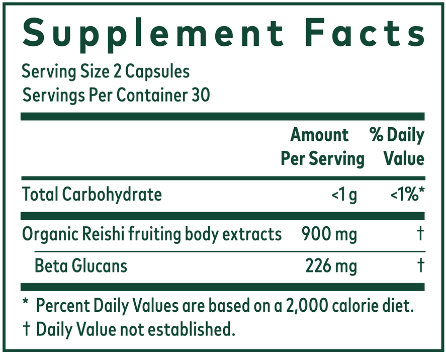 Reishi Mushroom (60 Capsules)