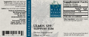 Slippery Elm (Ulmus rubra) (2 Ounce Liquid)-Wise Woman Herbals-Pine Street Clinic