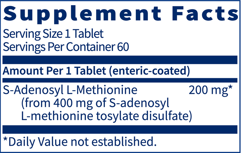 SAMe 200 mg (60 Tablets)