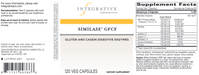 Similase GFCF (120 Capsules)-Integrative Therapeutics-Pine Street Clinic