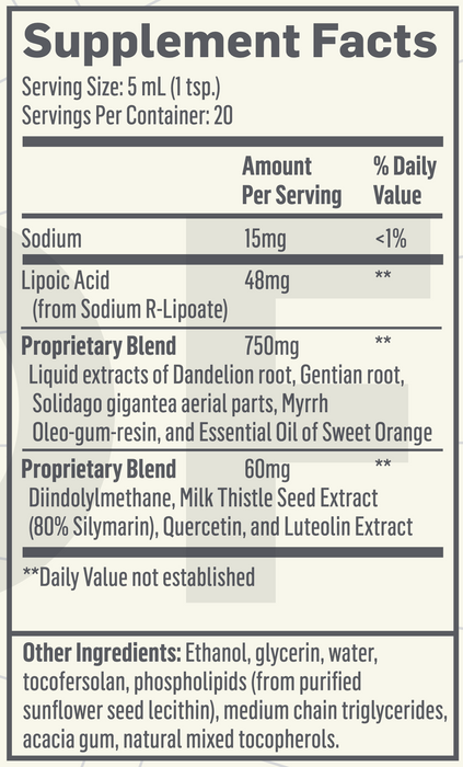 Dr. Shade's Liver Sauce (100 ml)-Vitamins & Supplements-Quicksilver Scientific-Pine Street Clinic