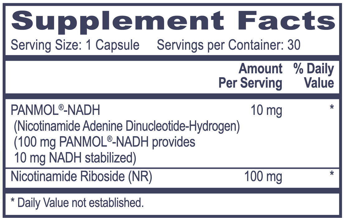 Pro NADH NR (30 Capsules)